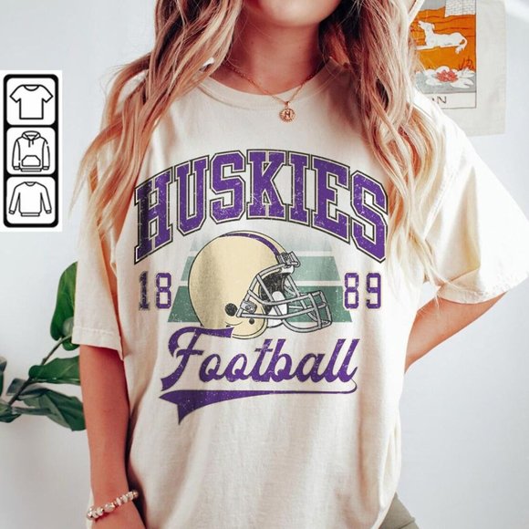 University of Washington Huskies Shirt, Washington Huskies Sweatshirt shirt tee - Picture 1 of 1